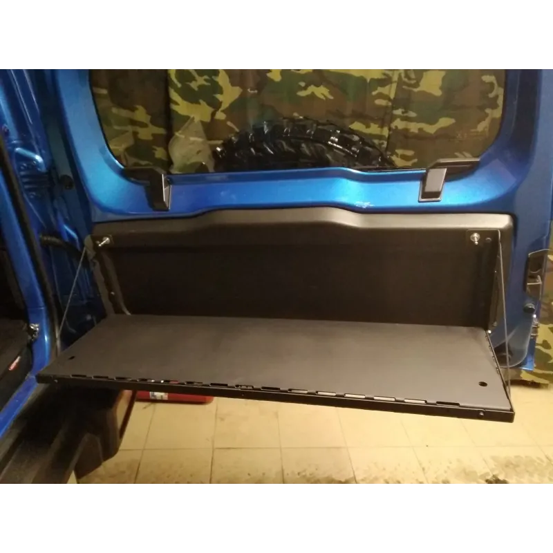 Відкидний експедиційний стіл на двері багажника Suzuki Grand Vitara JT (2012–2019) — складний стіл MOLLE для кемпінгу та off-road - Стаціонарний