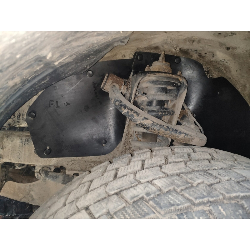 Комплект офроудних пильників моторного відсіку з набором кліпс для Toyota Land Cruiser Prado 120