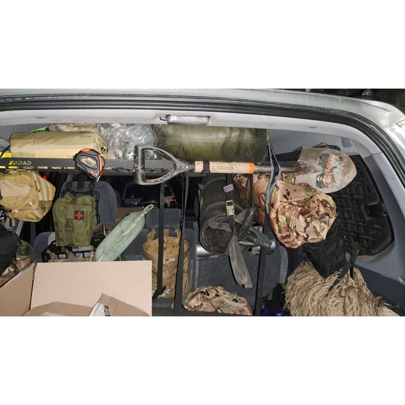 Полиця під стелю в багажник Toyota Land Cruiser Prado 90