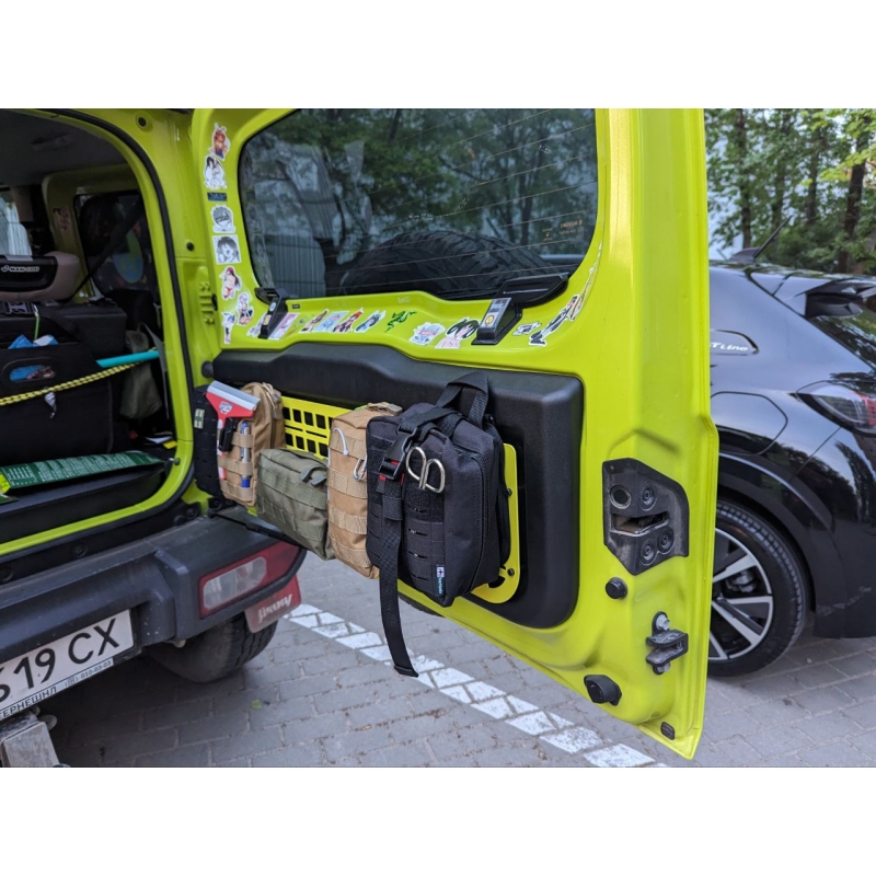 Органайзер молле на двері багажника Suzuki Jimny JB64/JB74 (2018+)