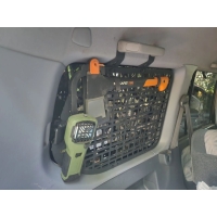 Модульна система зберігання Molle (Молле) для вікон багажника Toyota Land Cruiser Prado 90 - Ліва