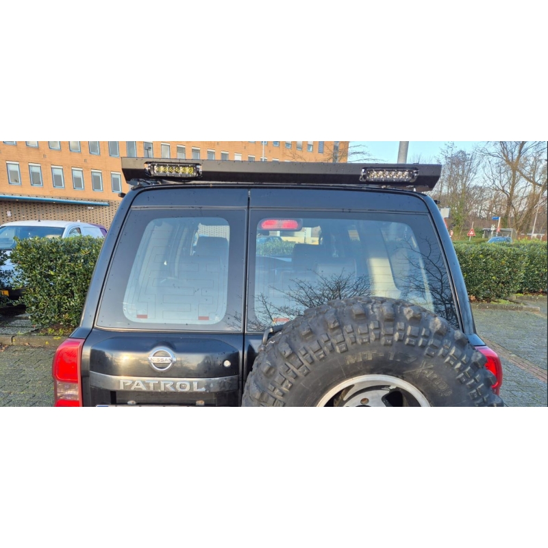 Експедиційний багажник на дах із водостоком для Nissan Patrol Y61
