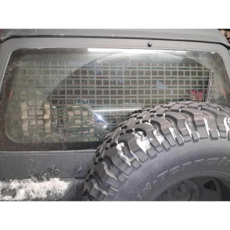 Панель Молле на вікно дверей багажника Mitsubishi Pajero Wagon 2