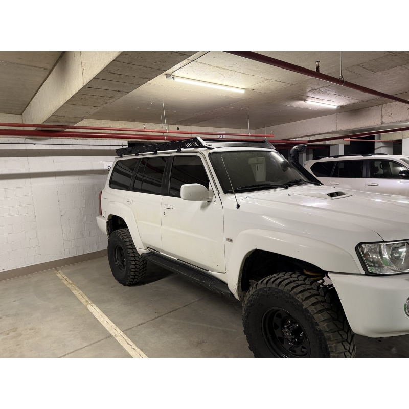 Експедиційний багажник на дах із водостоком для Nissan Patrol Y61