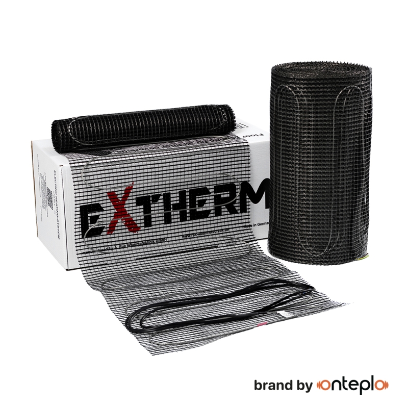 Нагрівальний мат двожильний Extherm ET ECO 1100-180, 11 м. кв.