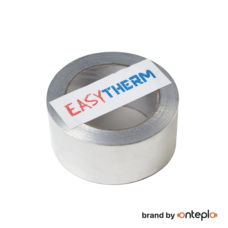 Скотч фольгированный для монтажа матов Easytherm EMF и другого применения (50мм х 30м)