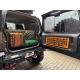 Відкидний експедиційний стіл на двері багажника Suzuki Jimny JB 23/33/43/53 (1998–2018)— складний стіл MOLLE для кемпінгу та off-road