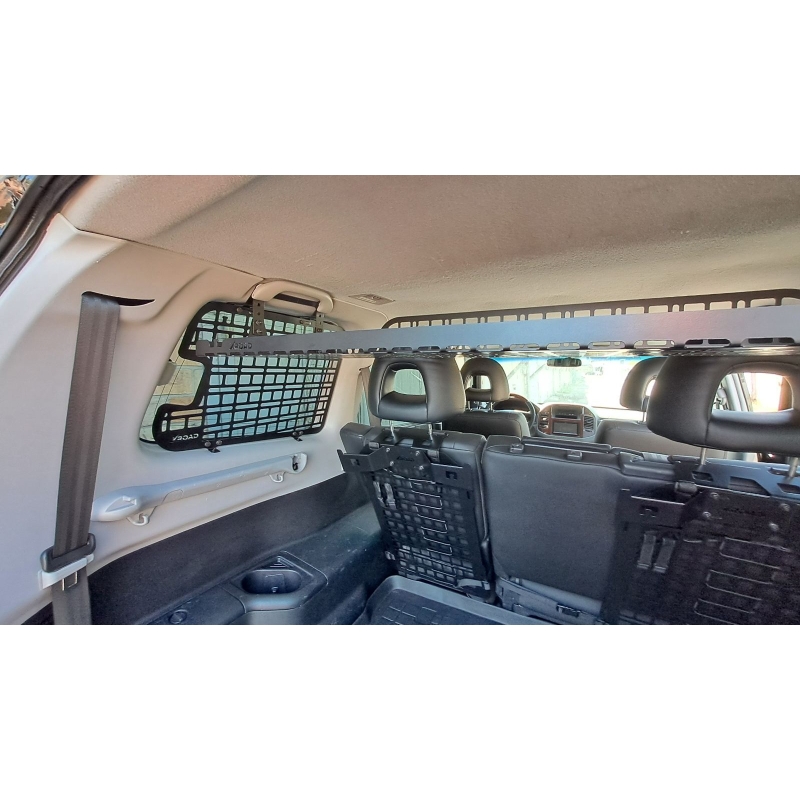 Модульна система зберігання Molle (Молле) для вікон багажника Mitsubishi Pajero 3