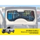 Панель Молле на вікно дверей багажника Mitsubishi Pajero Wagon 4