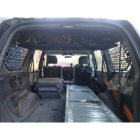 Модульна система зберігання Molle (Молле) для вікон багажника Toyota Land Cruiser Prado 90 - Ліва і права
