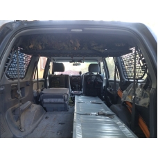 Модульна система зберігання Molle (Молле) для вікон багажника Toyota Land Cruiser Prado 90 - Ліва і права