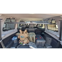 Модульна система зберігання Molle (Молле) для вікон багажника Mitsubishi Pajero 3