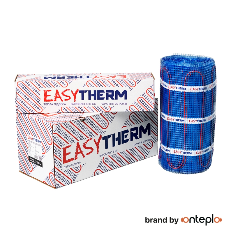 Нагрівальний мат двожильний Easytherm EM 8.00, 8 м. кв.