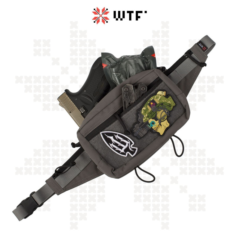 Сумка BASILISK Wolf Grey WTF