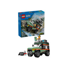 Конструктор LEGO City Позашляхова гірська вантажівка 4x4