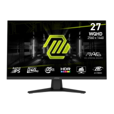 Монитор MSI 27" MAG 274QF-X24 2xHDMI, DP, Audio, IPS, 2560x1440, 240Hz, 0.5ms, sRGB 130%, FreeSync, HDR400