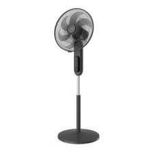 Вентилятор Philips напольный Series 1001, 45см, 47Вт, пульт ДУ, опора круглая, ароматерапия, черный