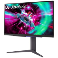 Monitor LG 27" 27GR93U-B 2xHDMI, DP, USB, Audio, IPS, 3840x2160, 144Hz, 1ms, DCI-P3 95%, G-SYNC, FreeSync, Pivot, HDR400