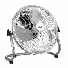 Напольный вентилятор 2E PowerWind 35C профессиональный, 35см, 65Вт, кнопки, двигатель медь 100%, серебряный
