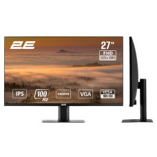 Монитор 2E 27" F2725B D-Sub, HDMI, IPS, 100Hz