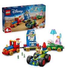 Конструктор LEGO Disney Pixar Празднование из истории игрушек: поезд и авто для гонки