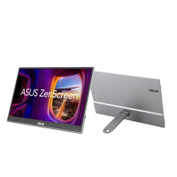Monitor portable Asus 15.6" ZenScreen MQ16AHE mHDMI, USB-C, OLED, 1ms, DCI-P3 100%, HDR10, Cover