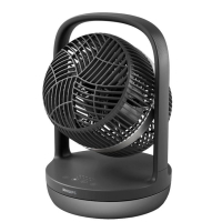 Philips Series 3000 Table Fan, 22cm, 27W, Timer, 180-Degree Oscillation, Black