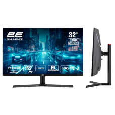Монитор 2E GAMING 31.5" G3223B 2xHDMI, DP, VA, 2560x1440, 165Hz, 1ms, CURVED, FreeSync, HAS