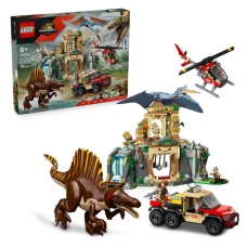 Конструктор LEGO Jurassic World Повітряна місія зі спинозавром і кетцалькоатлем