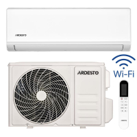 ARDESTO CoolSmart 20m2 Inverter Air Conditioner 7000BTU 2.0kW A/A -15°С Wi-Fi R32 White