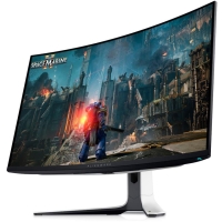 Monitor DELL 31.6" AW3225QF 2xHDMI, DP, USB, QD-OLED, 3840x2160, 240Hz, 0.03ms, DCI-P3 99%, CURVED, G-SYNC, FreeSync, Pivot, HDR TrueBlack 400