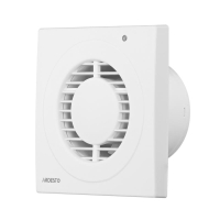 ARDESTO Exhaust Fan, 20W, 150 m³/h, 2300 RPM, 35 dB, White