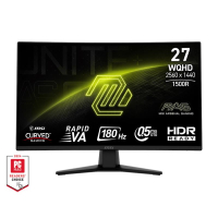 Monitor MSI 27" MAG 274CQF 2xHDMI, DP, Audio, VA, 2560x1440, 180Hz, 0.5ms, sRGB 128%, CURVED, AdaptiveSync