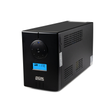 ДБЖ Powercom INF-1100, 770 Вт, 2хEURO Schuko, AVR, LCD, USB