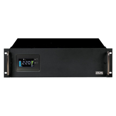 ДБЖ Powercom KIN-3000AP RM (3U), 2400 Вт, 8 х IEC, AVR, LCD