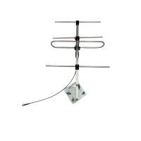 Направлена антена mini Yagi 900 МГц з підсиленням 8.6dBi, 4 секції SMA