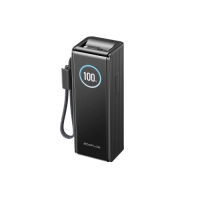 EcoFlow RAPID Power Bank with Cables 25000mAh Black