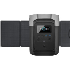 EcoFlow DELTA + 110W Solar Panel Kit