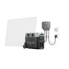 EcoFlow PowerStream Kit - 600W Microinverter + Delta Pro Power Station