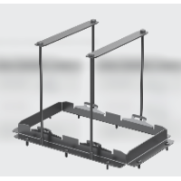 2kWh LFP Battery Mounting Bracket