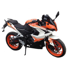Мотоцикл FT300-R1 Forte оранжево-белый