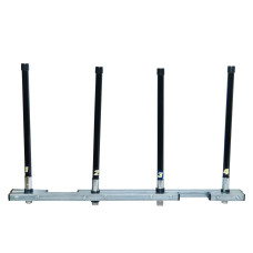 Bracket for mounting 4 EW antennas on a vehicle or mast