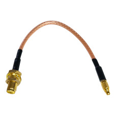 Антенный кабель RG316 — переходник MMCX прямой в SMA Female RG316 10 см