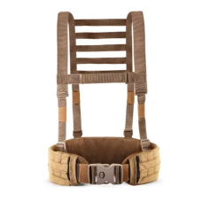 FIELD LOAD-BEARING SYSTEM M.U.B.S.BFBS (BATTLEFIELD BELT WITH SUSPENDERS), [1174] COYOTE BROWN, P1G