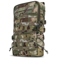 Tactical Assault Backpack Quick-Release with Velcro Panel Hydration-Compatible Cordura 1000D Multicam