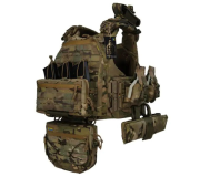 Plate Carriers with Quick Release System for Military Personnel