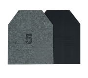 Class 5 armor plates for military use