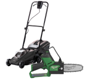 Cordless Chainsaws and Cordless Lawn Mowers