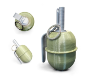 Dummy grenades, mines, artillery, tank, and mortar shells