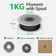 PLA Basic Filament (пластик) для 3D-принтера Bambu Lab, 1 кг, 1,75 мм, розовый